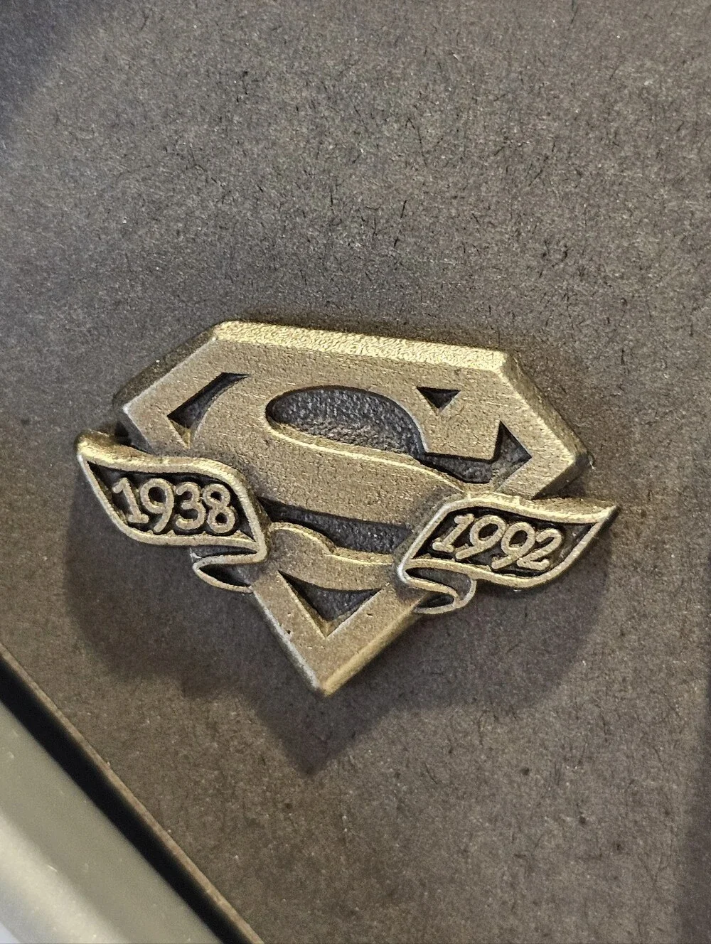 Fossil Death Of Superman Commemorative 11/17/92 Limited Edition Watch #'d/10000